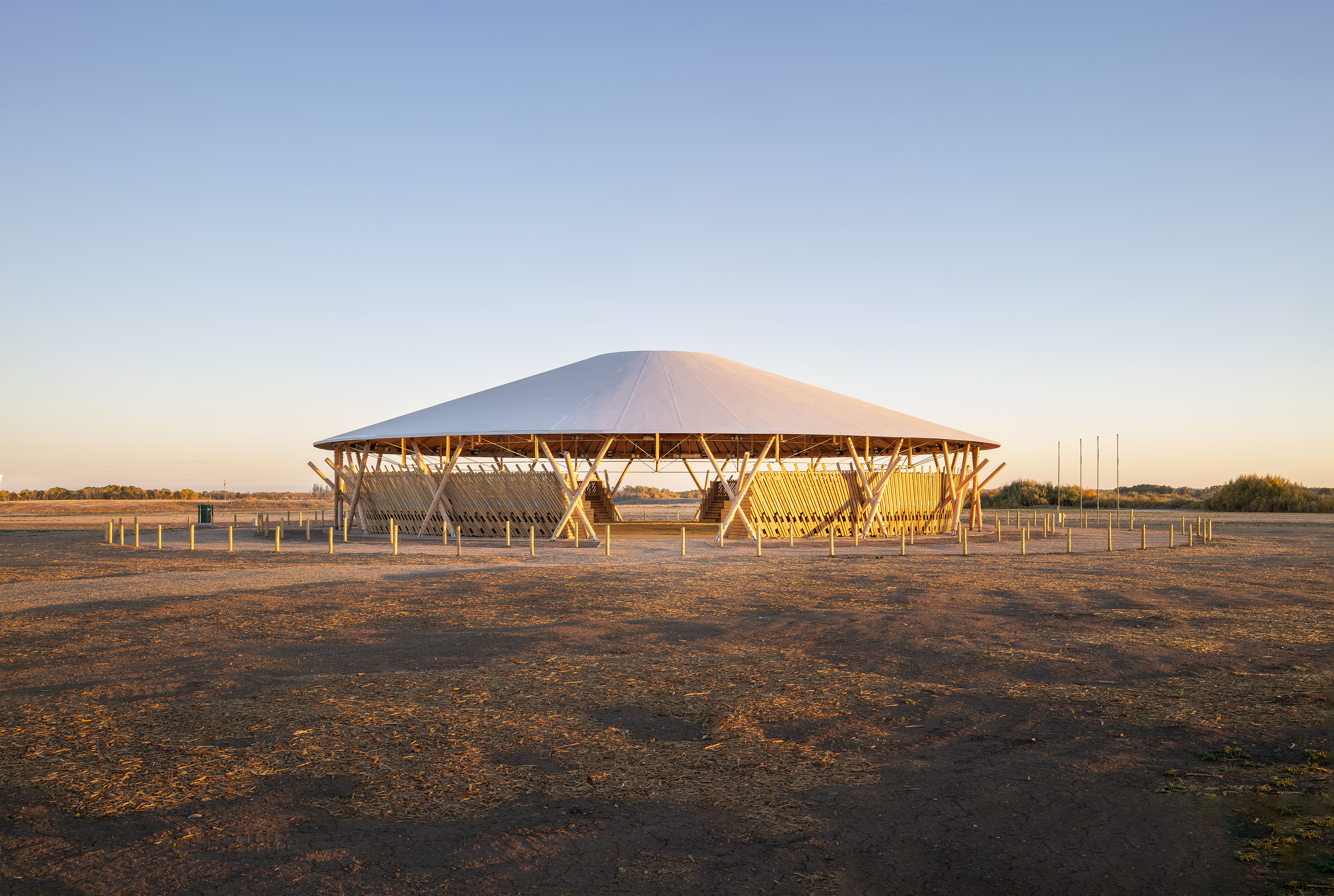 Muscowpetung Powwow Arbour (3)
