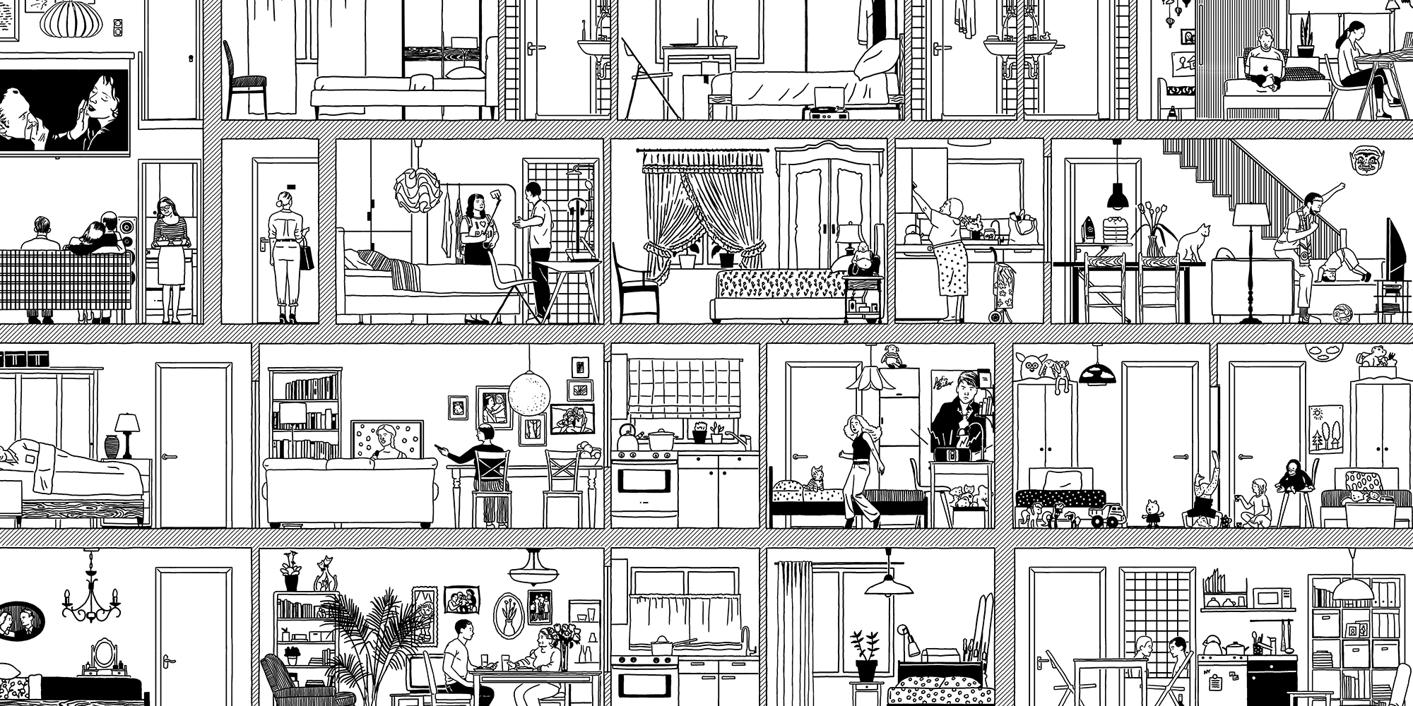 Design Principles for Socially Adaptable Housing & Built Case-study: START-Ivry