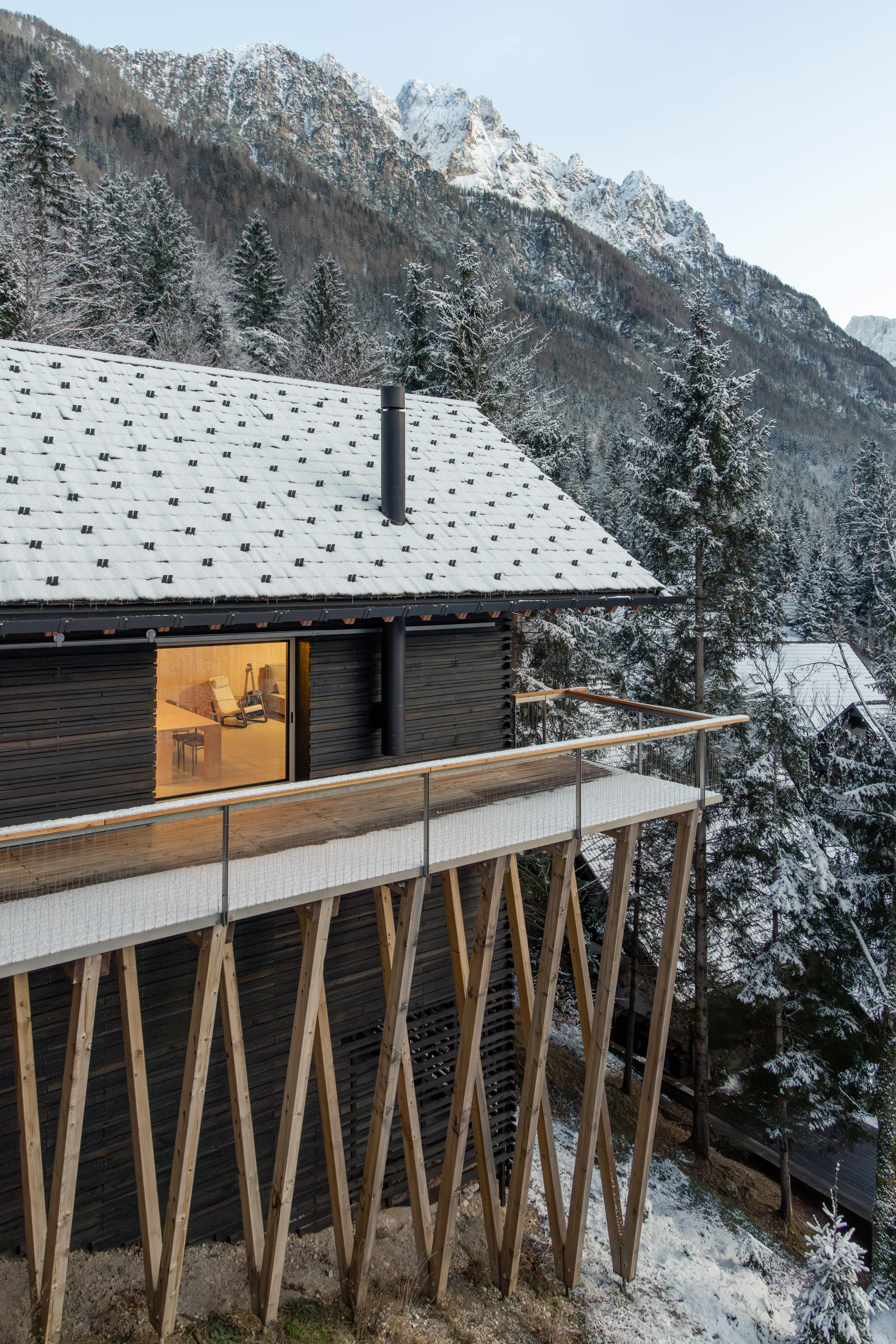 Twin Alpine Houses (3)